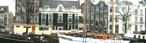 Bæjarstemmning í Amsterdam