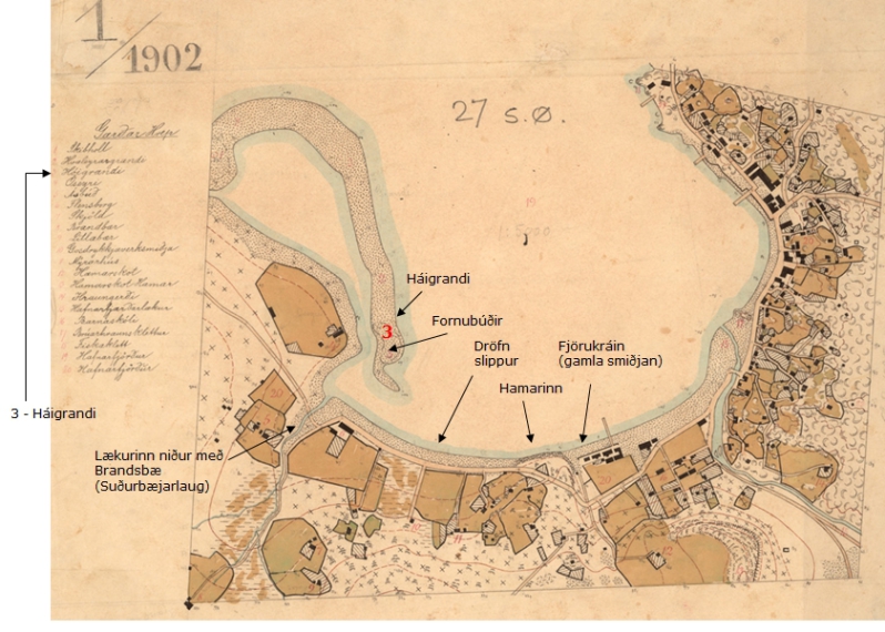Drafnarsvæðið 1902